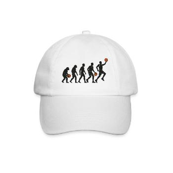 Évolution du joueur de basket - Casquette classique - blanc/blanc - Devant
