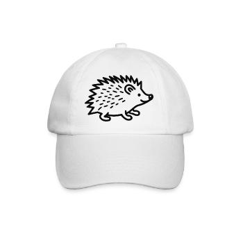 Hérisson doux - Casquette classique - blanc/blanc - Devant