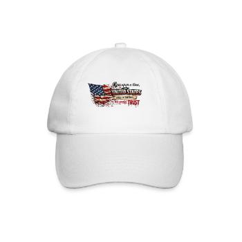 Once upon a time there was the USA - Baseball Cap - white/white - Front