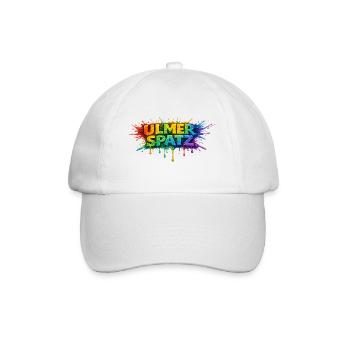 UlmerSpatz Rainbow - Baseball Cap - white/white - Front