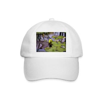 fabiolous world Water Lily Pond - Baseball Cap - white/white - Front