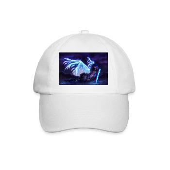 Alóe - Ange Déchu (par Bunneko_Arts) - Casquette classique - blanc/blanc - Devant