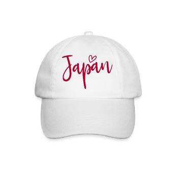 Japan Heart Women's Love Japan - Baseball Cap - white/white - Front