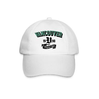 T-shirt Arch de style original de Vancouver - Casquette classique - blanc/blanc - Devant