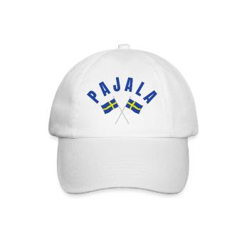 Pajala Swedish Flags - Baseball Cap - white/white - Front