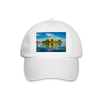 Schwerin Castle in summer - Baseball Cap - white/white - Front