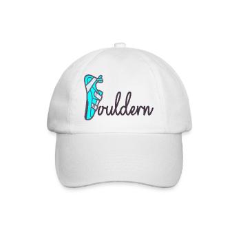 Father's Day Dad Bouldering - Baseball Cap - white/white - Front