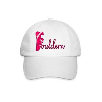 Hobby Bouldern Klettern - Baseballkappe - Weiß/Weiß - Vorne