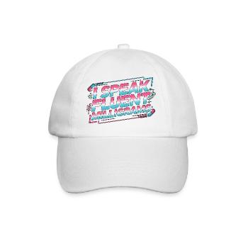 Hospital Pharmacist I Speak Fluent Pharmaceutical - Baseball Cap - white/white - Front