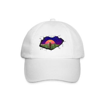Weed Farmer - Baseball Cap - white/white - Front