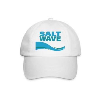 SALT WAVE - Baseballkappe - Weiß/Weiß - Vorne