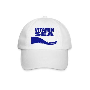 Vitamin Sea - Baseball Cap - white/white - Front