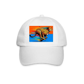 guépard - Casquette classique - blanc/blanc - Devant