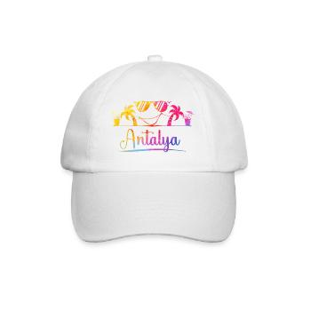 Plage d’Antalya Soleil - Casquette classique - blanc/blanc - Devant