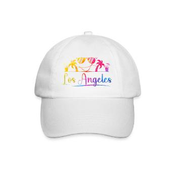 Los Angeles Palm Trees - Baseball Cap - white/white - Front