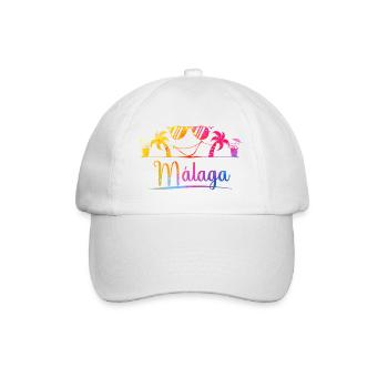 Málaga Tropical Palm Sunglasses - Baseball Cap - white/white - Front