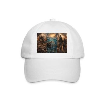 Sauvez le monde - Casquette classique - blanc/blanc - Devant