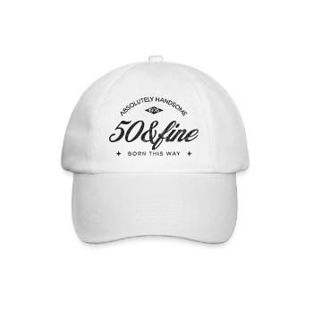 Vintage Born This Way – Absolutely Beau 50 - Casquette classique - blanc/blanc - Devant