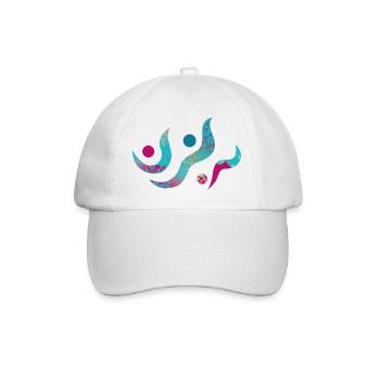 Yoga design_22 - Casquette classique - blanc/blanc - Devant