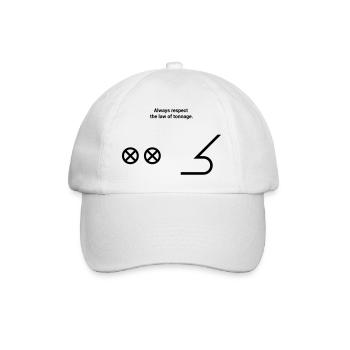 Proue avant - Capitaine de voilier maritime - Casquette classique - blanc/blanc - Devant