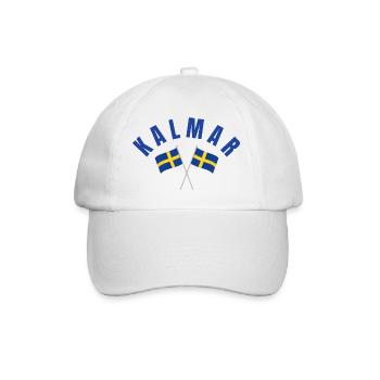 Kalmar Swedish Flags  - Baseball Cap - white/white - Front