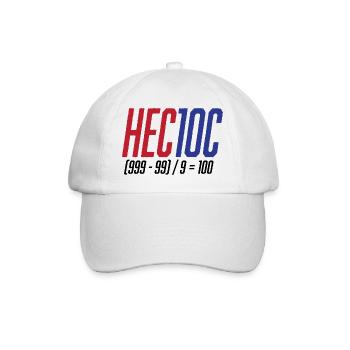 Hectoc Mental Arithmetic Game, Math - Baseball Cap - white/white - Front