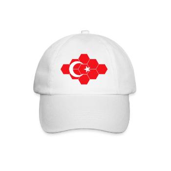Türkei Turkey - Baseball Cap - white/white - Front