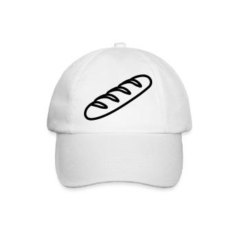 baguette - Casquette classique - blanc/blanc - Devant