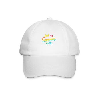 Look my summer body! - Baseball Cap - white/white - Front