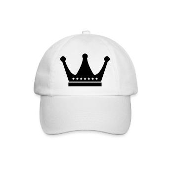 Crown - Baseball Cap - white/white - Front