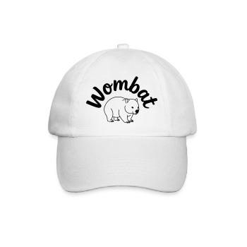 Wombat - Baseballkappe - Weiß/Weiß - Vorne