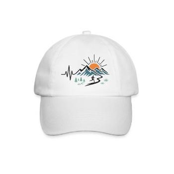 Trail Running - Baseball Cap - white/white - Front