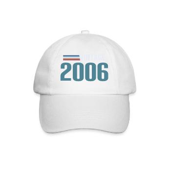 Tee 20 Years Space Born 2006 - Baseball Cap - white/white - Front