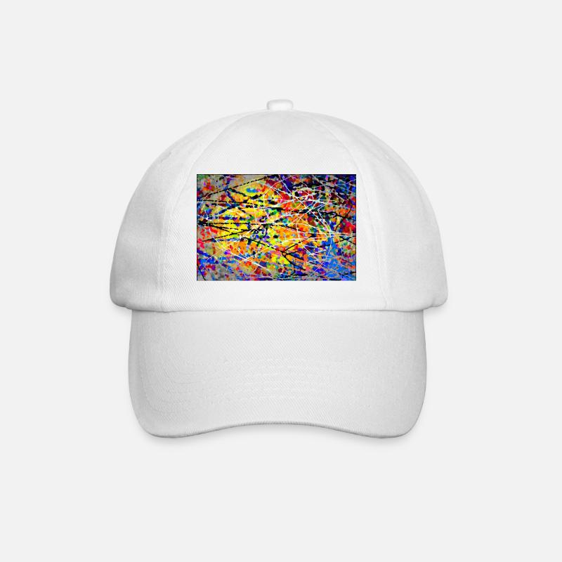 jchromaosj - Baseball Cap - white/white