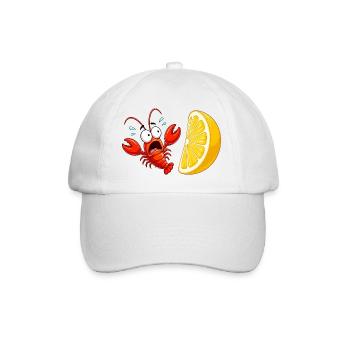 Citrus Crab Spectacle - Baseball Cap - white/white - Front