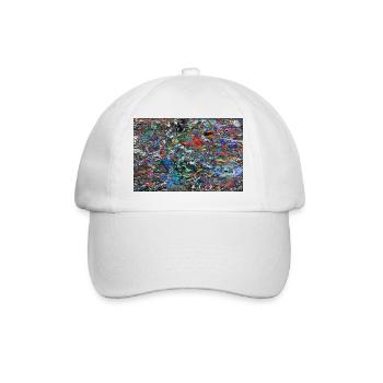 letitenho_deltitnu - Baseball Cap - white/white - Front