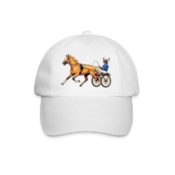 Trotteur - Casquette classique - blanc/blanc - Devant
