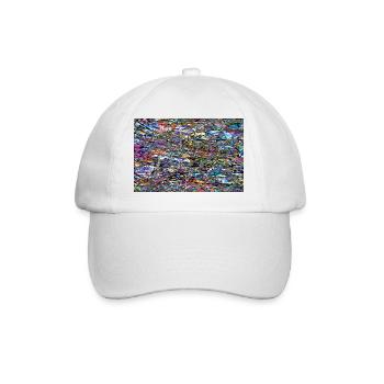 jurfgushj - Baseball Cap - white/white - Front