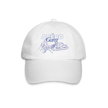 Bière en apéritif - Casquette classique - blanc/blanc - Devant