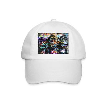 Drunkenness - Baseball Cap - white/white - Front