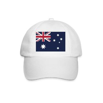Montrez vos couleurs - Australie - Casquette classique - blanc/blanc - Devant