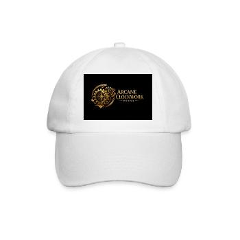 logga_arcclockwork - Baseball Cap - white/white - Front