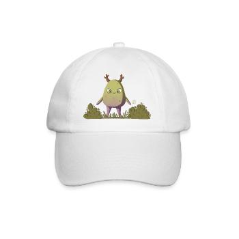 Créature de la forêt mousseuse/Créature de la nature - Casquette classique - blanc/blanc - Devant