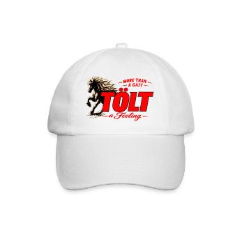 Plus qu’une démarche - Tölt - Casquette classique - blanc/blanc - Devant