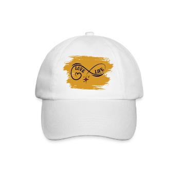 Unendliches Liebesleben - Baseballkappe - Weiß/Weiß - Vorne