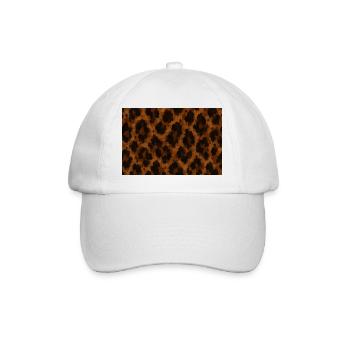 Leopard Doré Texturé - Casquette classique - blanc/blanc - Devant