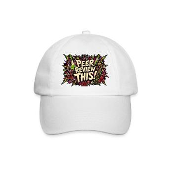 Critiquez cela par les pairs ! Lab Pop Art - Casquette classique - blanc/blanc - Devant