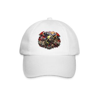 Fire Brigade Operational Art - Baseball Cap - white/white - Front