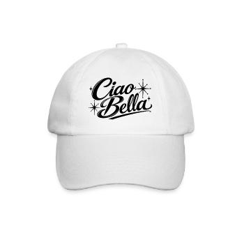 ciao bella - Baseball Cap - white/white - Front