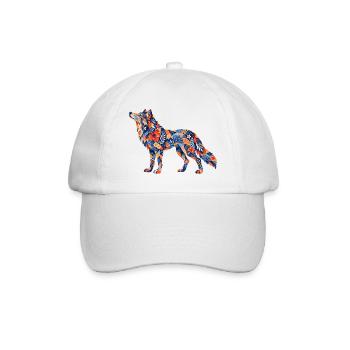 Jeu Patchwork Wolf Colors - Casquette classique - blanc/blanc - Devant